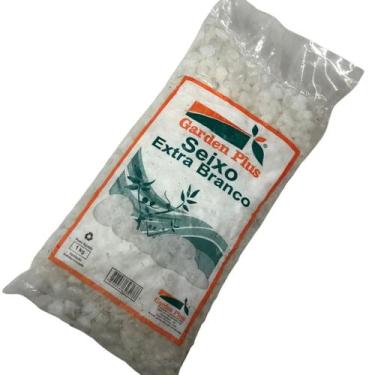 Imagem de Pedra Seixo Nº0 Extra Branco Fardo com 10 Pacotes de 1Kg - GARDEN PLUS