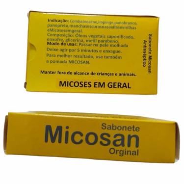 Imagem de Sabonete Suavizador De Manchas 4 Unidades Micosan 90g