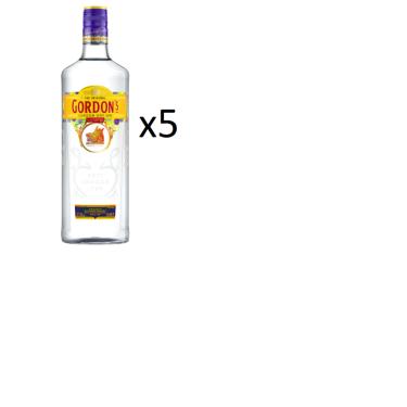 Imagem de Kit Gin Gordon's London Dry 750ml 5 unidades