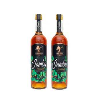 Imagem de Kit Cachaça De Jambu Indiazinha 750ml 2 unidades