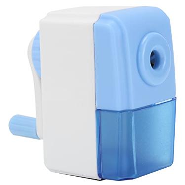 Imagem de Zhjvihx Apontador de Lápis, Apontador de Lápis Prático Ajustável Com Manivela Portátil para Escola, Escritório para Casa
