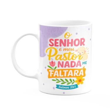 Imagem de JPS INFO, Caneca Religiosa Versículos Bíblicos - Salmos 23:1