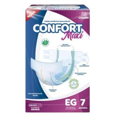 Imagem de Fralda Adulto Confort Maxi EG C 7 Incontinência Severa Geriátrico