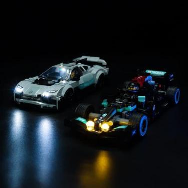 Imagem de Kit de iluminação LED Kyglaring para Lego Mercedes-AMG F1 W12 E Perfor