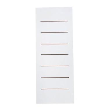 Imagem de Folha de Porta de Madeira 210x62cm Cristal Primer Uniportas