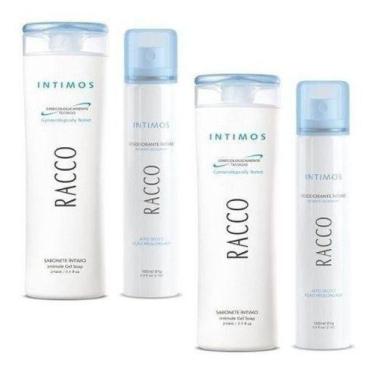 Imagem de Kit Higiene Intima 2 Sabonetes 2 Desodorantes Intimo Racco