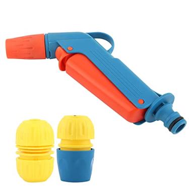 Imagem de Pistola pulverizadora de água de alta pressão, ajustável, durável, portátil, bico de rega para jardim, lavagem de carro, limpeza, plástico ABS