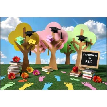 Imagem de Fundo Fotográfico Formatura Cenário Tecido 1,70 x 2,50m - Fadrix, FFOR