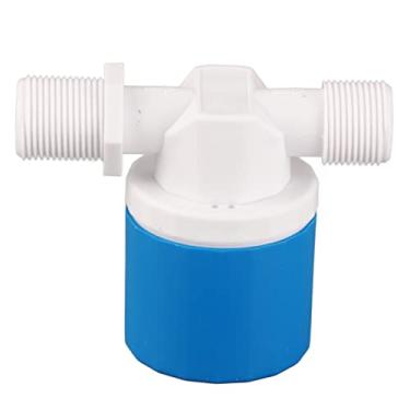 Imagem de Cryfokt Válvula Flutuante Automática do Tanque de água Interruptor de Controle de Nível de água para Economia de Energia para Aquecedor Solar, Instalação Interna de Nylon Ecológica para Piscinas,