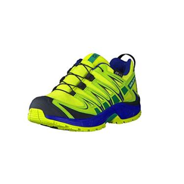 Imagem de Salomon Tênis de corrida unissex infantil Xa Pro 3D CSWP J Trail, Lima ácida, 13K M US Big Kid