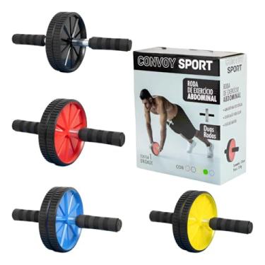 Imagem de Roda Abdominal Treino Funcional Rolo Exercícios Convoy
