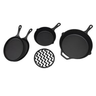 Imagem de Conjunto de panelas de ferro fundido com 5 peças Sizzling Pack