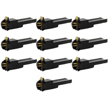 Imagem de Kit 10 Soquetes Painel Longo Kombi 1975 Até 1996 Fusca 1993 Até 1996 V