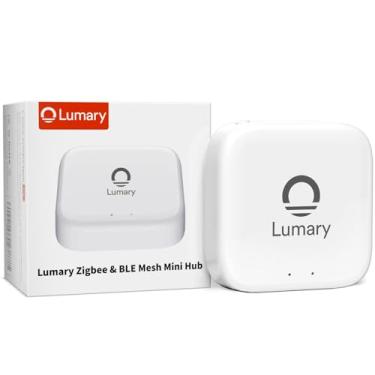 Imagem de Lumary Hub Bluetooth Mesh Gateway, Wi-Fi de 2,4 GHz necessário, ZigBee Smart Home Bridge para UFO LED luz de alta baía, luzes de convés, funciona com Alexa Google, (apenas dispositivo inteligente