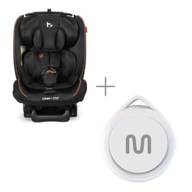 Imagem de Kit Cadeirinha Infantil para Carro 0–36 kg Isofix Litet All Stages Concept + Rastreador Bluetooth Multi MTag BB485K BB485K