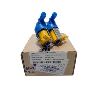 Imagem de Válvula De Entrada De Água Dupla 110V Lavadora Electrolux