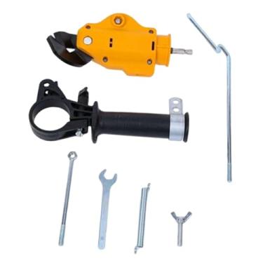 Imagem de ＡＷＨＡＯ Tesoura para Chapas Metálicas Elétrica, Fácil de Usar E Instalar - Acessório Profissional de Alta Qualidade - Acessório para, com Alça, Tamanho real