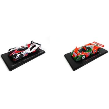 Imagem de OPO 10 - Set of 2 Cars Le Mans Spark 1/43 for Hachette Japon: Toyota TS050 2017 + Mazda 787B 1991 (01 + 02)