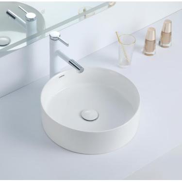 Imagem de Cuba Deend de Ceramica Para Banheiro Ravello 39x39x12cm