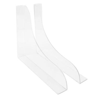 Imagem de KUIDAMOS Protetor de Respingos de Chuveiro Adesivo Forte Protetor de Canto Anti-respingos para Pia de Cozinha de Banheiro, Feito de Material PS Transparente, 2 Peças para Chuveiro/banheira,