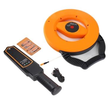 Imagem de KIMISS Detector de Obstrução de Tubo à Prova d'água - Testador Portátil de Obstrução de Tubulação de 30 M Com Alerta de Zumbido e Sondas Substituíveis para Tubos de Aço, Ferro e PVC