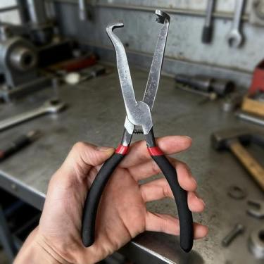 Imagem de Alicate de desconexão de conector elétrico automotivo com ferramenta de liberação de fio de cabeça de abertura ampla para chicote de veículos e plugues de sensor