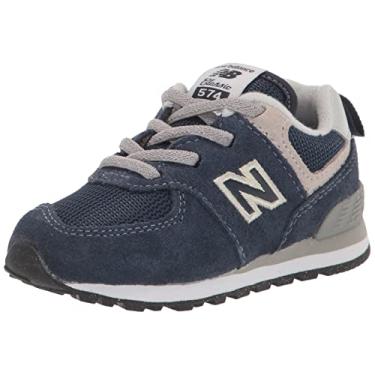 Imagem de New Balance Tênis infantil unissex 574 V1 estilo de vida