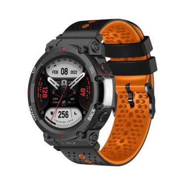 Imagem de Pulseira Esportiva De Silicone Respirável Para Huami Amazfit T-Rex 3 T
