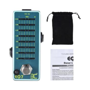 Imagem de Pedal de efeito equalizador de guitarra ENO EX EQ7 EQ de 7 bandas Full
