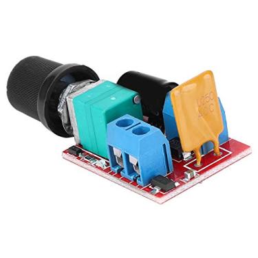 Imagem de Acouto Controlador de Motor DC PWM 3-35V Regulador de Velocidade 5A Com Auto-recuperação e Controle de Botão