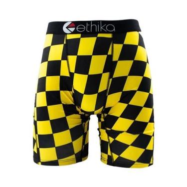 Imagem de Cuecas Boxer Respiráveis plus Size Para Homens ETHIKA, Roupa De Banho 