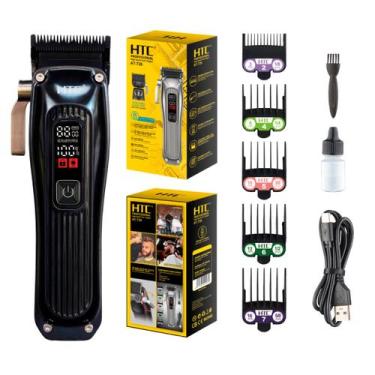Imagem de Máquina Cortar Cabelo Profissional Recarregável HTC AT-735 2 Velocidad