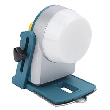 Imagem de 18V LED ferramenta luz 1600LM lâmpada de trabalho ajustável brilhante com dissipador de calor de liga de alumínio para baterias da série BL1830 BL1860 BL1430 BL1460 azul cinza