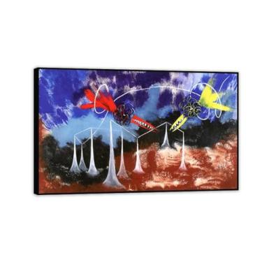 Imagem de Remedios Varo Paintings Gruta mágica II Remedios Varo Pôster de parede Surrealismo Arte em tela para sala de estar escritório decoração de parede presente pronto para pendurar 95 x 60 cm (37 x 24