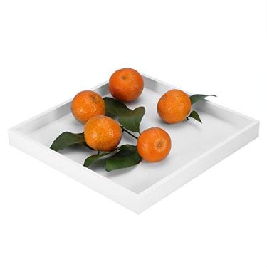 Imagem de ZAWELIYO Bandeja de Armazenamento, Rack de Bandeja de Balcão, Organizador Multifuncional para Joias, Cosméticos, Pincéis de Maquiagem, Itens Essenciais para Banheiro, Design que