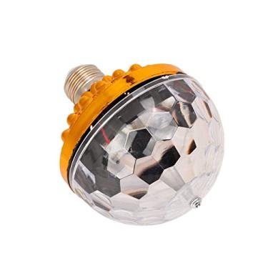 Imagem de Lâmpada LED RGB de Cor Completa Rotativa para Festas Casas Aniversários Luz Mudança com Efeito Rotativo Iluminação Decorativa Festividades Experiência