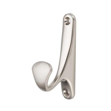 Imagem de KEG801302 Gancho para casaco e chapéu, ferragens, armário, roupão, gancho de liga de zinco, simples, preto, dourado, metal, parede, decoração de casa, gancho para casaco, varanda e sala de estar