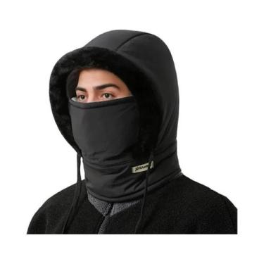 Imagem de Chapéu De Veludo Quente Unissex Para Inverno Com Proteção Para as Orel