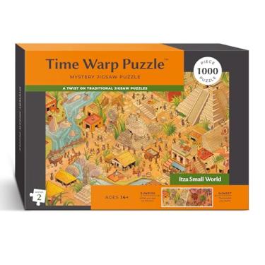 Imagem de Quebra-cabeça Time Warp Série 2 – Cena oculta do nascer ao pôr do sol | Quebra-cabeça de 1000 peças para adultos | Descubra uma história que se transforma conforme você constrói | Arte de