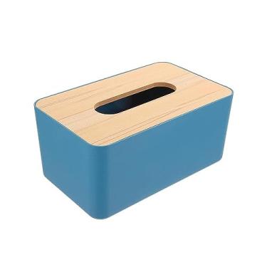 Imagem de KHUTRW3D Caixa moderna de armazenamento de lenços de papel higiênico de mesa caixa de guardanapo doméstico caixa de guardanapo simples estojo de suprimentos de banheiro recipiente de mesa