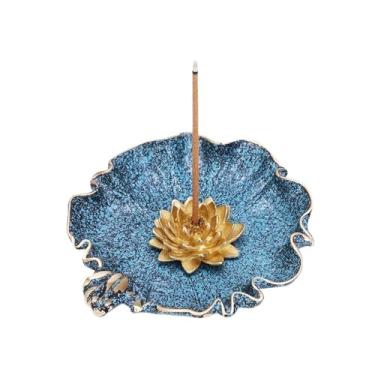 Imagem de Clássico Queimador de incenso interno para casa, requintado ornamento de cobre para decoração de sala de estar, hall de entrada, decoração de escritório