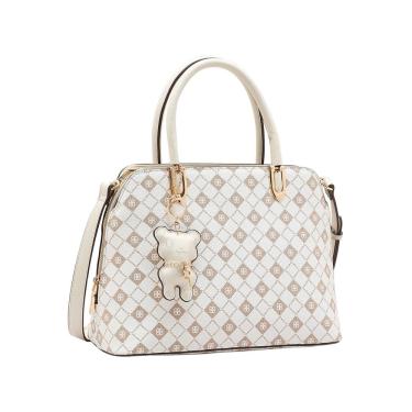 Imagem de Bolsa Feminina Chenson Monograma Elemento Grafico - Alça de Mão - Off White  3485386