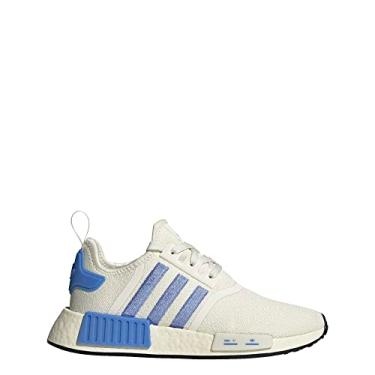 Imagem de adidas Tênis de ginástica feminino Nmd_r1 W, Off White / Blue Fusion / Core Black, 35 BR
