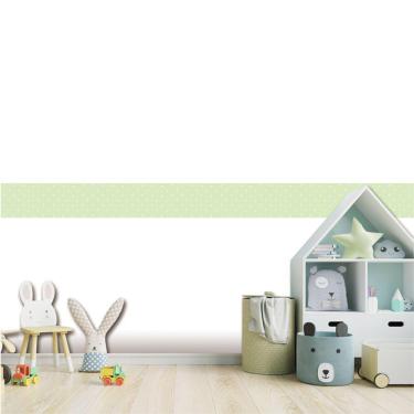 Imagem de Adesivo Faixa De Parede Infantil Poá Np381