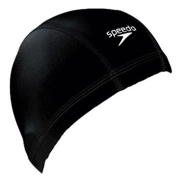 Imagem de Touca Speedo Para Natação Xtrafit Junior, Preto, Preto, 2 a 12 anos