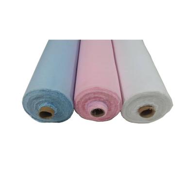 Imagem de Tecido Cueiro Flanelado 30 metros Rosa Azul e Branco