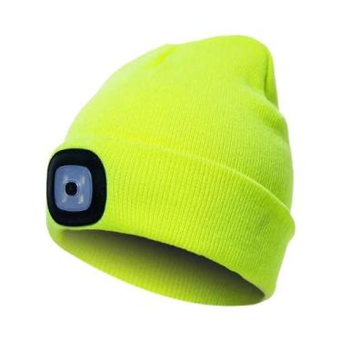 Imagem de Gorro Unissex Com Luz LED, Quente Para O Inverno, Ideal Para Esportes 
