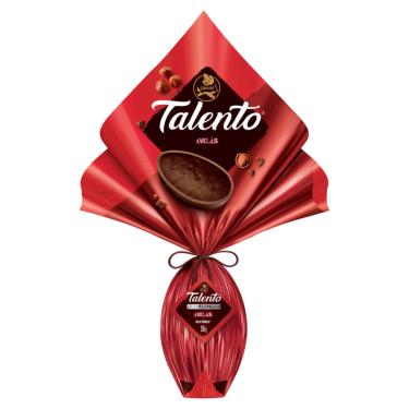 Imagem de Ovo de Páscoa Garoto Talento Ao Leite com Avelãs 350g Recheado