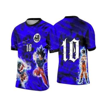 Imagem de Camiseta De Futebol Dragon Ball Anime Oversize Para Homens E Mulheres,