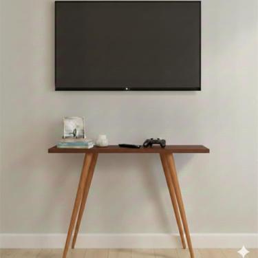 Imagem de Aparador Buffet Cantinho do Café Decorativo Retrô Pés Palito Madeira M